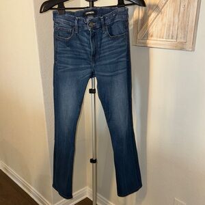 Express Barely Boot Jeans